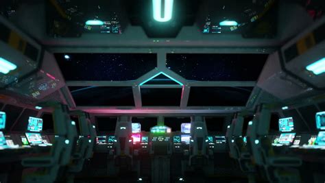 spaceship interior stock video footage   hd video clips