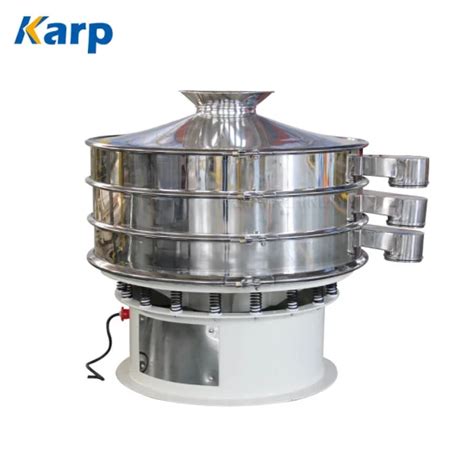 Multi Layer Flour Vibro Sieving Machine Lactose Powder Rotary Vibrating