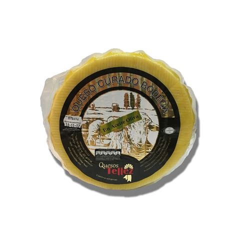 Queso Curado Bodega En Aceite De Oliva De 3 3 A 3 5 Kg