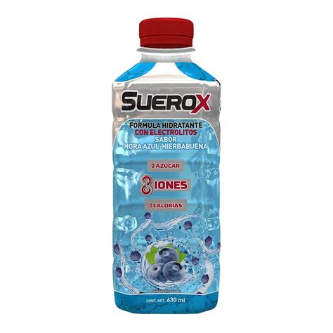 Bebida Hidratante Suerox Mora Azul Hierbabuena Az Car Ml Bodega