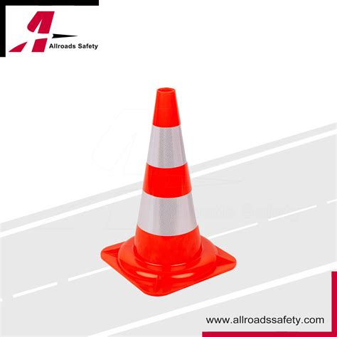 50cm PVC Orange Parking Traffic Warning Barrier Cone 19 Traffic