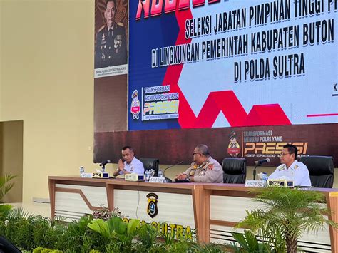 Karo Sdm Polda Sultra Buka Kegiatan Assessment Center Seleksi Jabatan