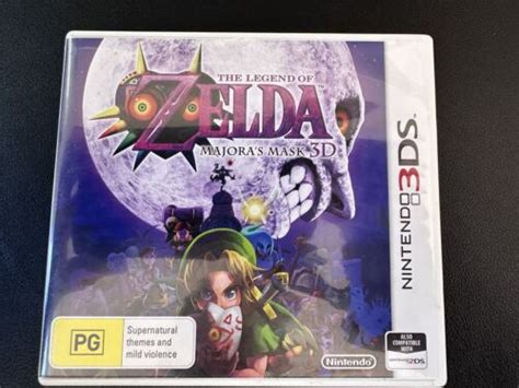 The Legend Of Zelda Majoras Mask 3d Nintendo 3ds Game Aus Pal Ebay