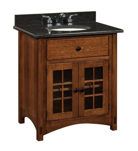 33 Single Sink Bathroom Vanity Solid Wood From Dutchcrafters Amish