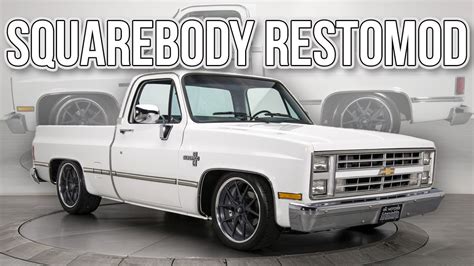 Restored Shortbed Squarebody C Truck Hp V For Sale