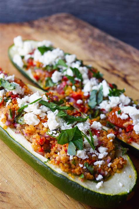 Mediterranean Zucchini Boats Recipe