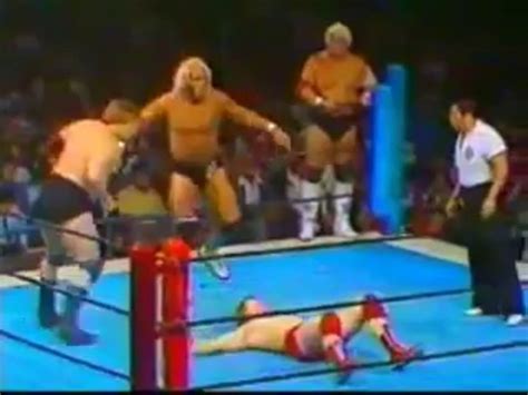 Hulk Hogan Stan Hansen Vs Bob Backlund Dusty Rhodes Re Partie