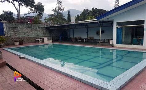 Sewa Villa 3 Kamar Di Puncak View Pegunungan Kolam Renang Pribadi