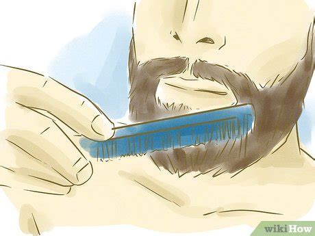 how to straighten beard hair