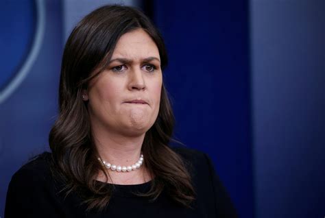 Sarah Huckabee Sanders Suggests CNN Reporter 'disrespected' Trump by
