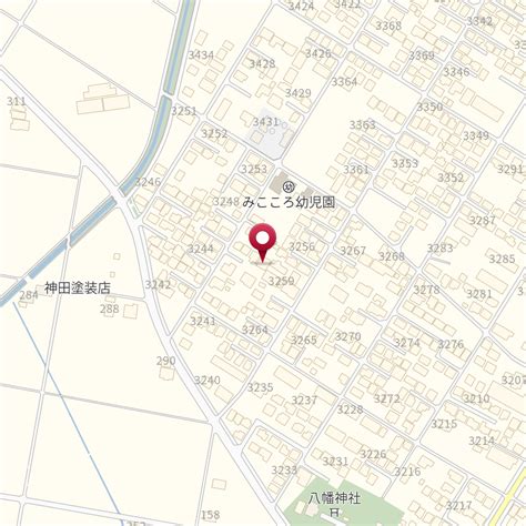 埼玉県深谷市上野台3260－3 の地図 Mapfan