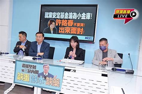 【直播】批就業安定基金淪為小金庫 國民黨團10 00記者會 上報 Line Today