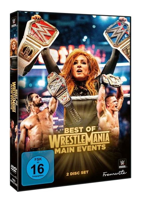 Wwe Best Of Wrestlemania Main Events Dvds Jpc