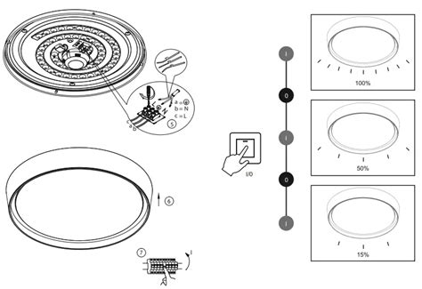 Paul Neuhaus Emilia LED Ceiling Light Instructions