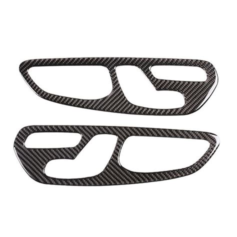 For Mercedes Benz V Class W447 Carbon Fiber Door Handle Pull Frame Cover Trim Ebay