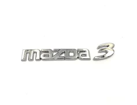 Emblema Mazda 3 De Cajuela Meses sin interés