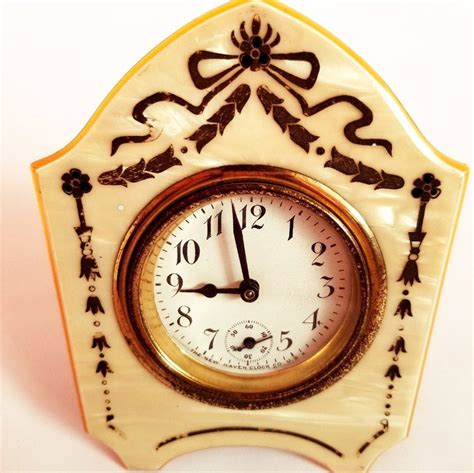 Vintage The New Haven Clock Co Clock Etsy