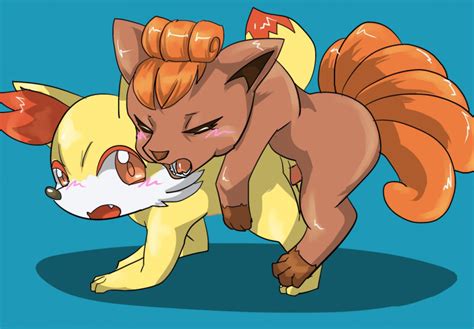 Rule 34 2015 Blush Female Fennekin Fur Furry Tail Male Multiple Tails Nintendo Penetration