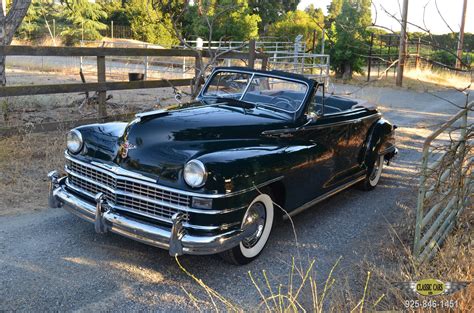 Chrysler Windsor Convertible Classic Cars Ltd Pleasanton California