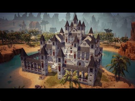 How To Build A Desert Castle Conan Exiles Age Of Sorcery Timelapse