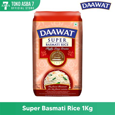 DAAWAT SUPER BASMATI RICE 1KG Asba Jaya Berkah