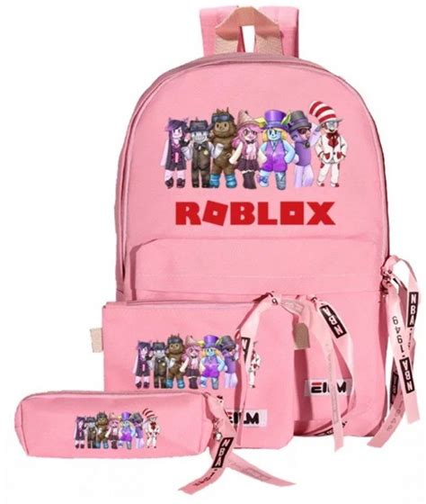 Roblox 3 Piece Waterproof Backpack Travel Bag In 2021 Bags Backpack