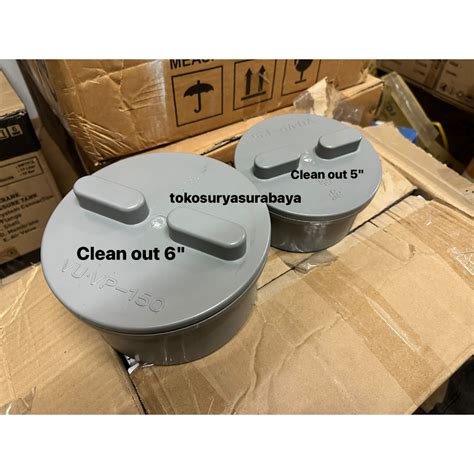 Jual Impor Sapi Tank Co Clean Out Pvc Cap Dop Tutup Drat Cm