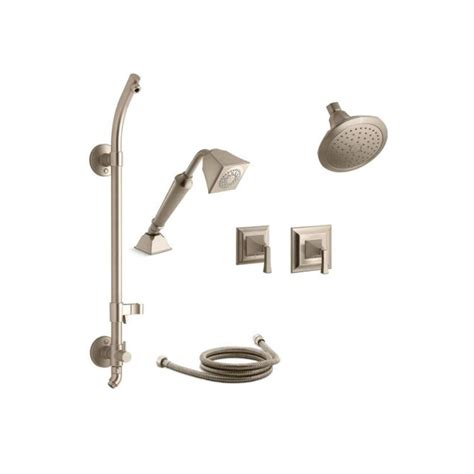 Kohler Memoirs Thermostatic Hydrorail Shower System With Single Function Shower Head Hand