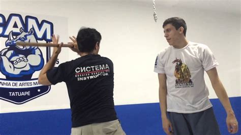 Systema Rma Brasil Oficial Treino De Defesa De Ataque Com Bastão Com O Instrutor Rodrigo Araujo