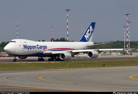 JA13KZ Nippon Cargo Airlines Boeing 747 8KZF Photo By Maggiolo Paolo