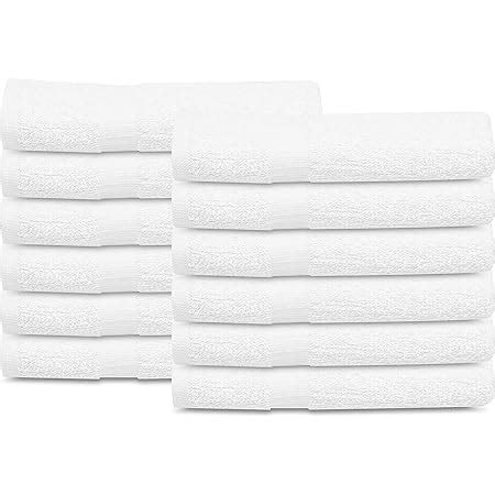 Amazon GOLD TEXTILES 12 White Economy Bath Towels Bulk 24x48 Inch