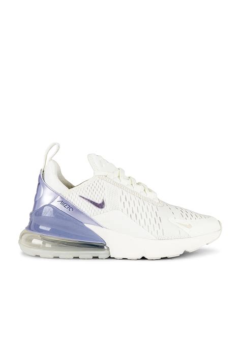 Nike Air Max 270 Sneaker In Sail Oxygen Purple Phantom Indigo Haze