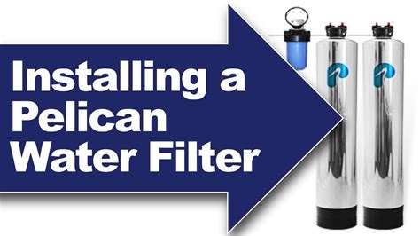 Installing A Pelican Pse Pse Whole House Water Filter Youtube