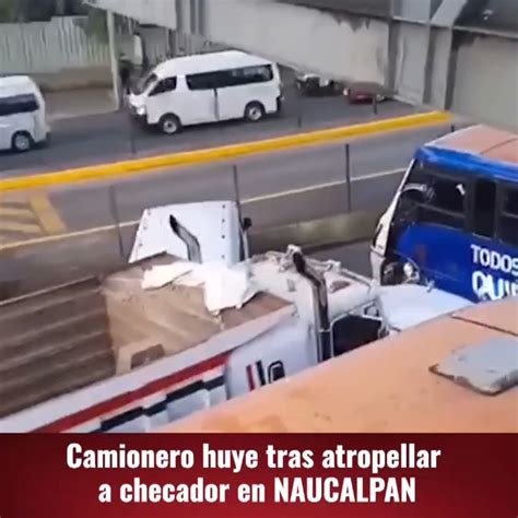 La Jornada Estado de México on Twitter Camionero huye tras