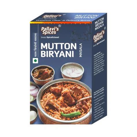 Pallavi S Spices Mutton Biryani Masala 50g JioMart