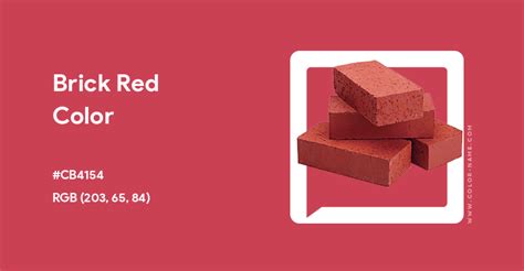 Brick Red color hex code is #CB4154