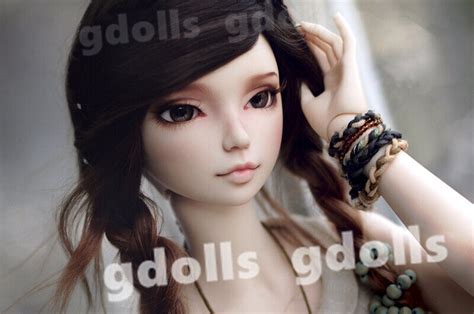 Bjd 1 3 Doll Girl Beauty Woman Free Eyes Face Up Resin Figures Toy