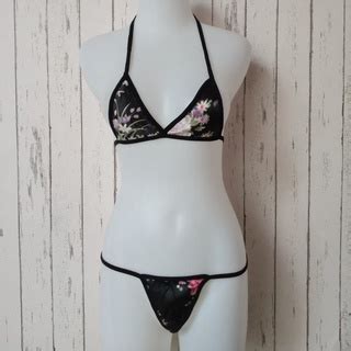 Jual Baikini Ska203 Sexy Bikini Lingerie Hot Black Bra Set Hitam