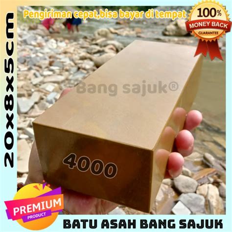 Jual Batu Asahan Alami Ukuran X X Grit Shopee