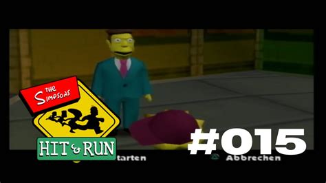 The Simpsons Hit Run Missionen Failen Mit Dem Rektor Als Lisa