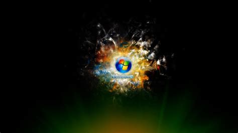 Windows 7 logo wallpaper | (37837)