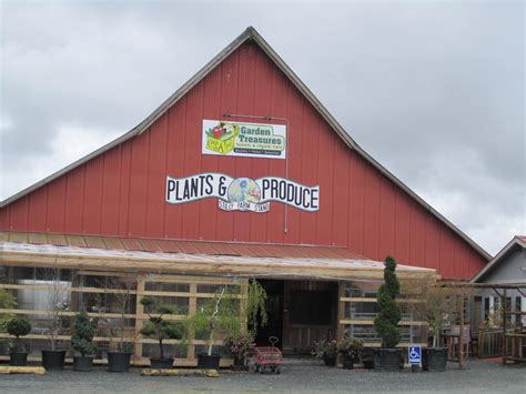 Garden Treasures Organic Farm Stand Barn. I - 5 exit 208 Arlington WA