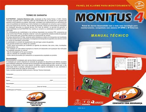 Manual T Cnico Monitus Rev Pmd Manualzz