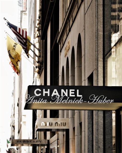 Chanel Art-madison Ave-coco Chanel-boutique Theme-fashion - Etsy