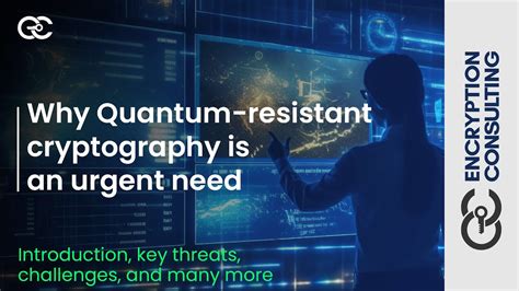 Why Quantum Resistant Cryptography Is An Urgent Need Encryption