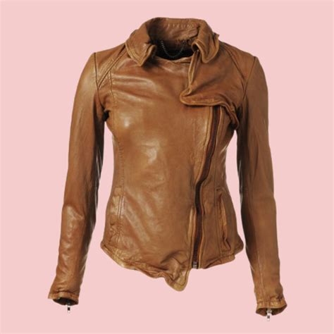 Washed Leather Jacket AirBorne Jacket