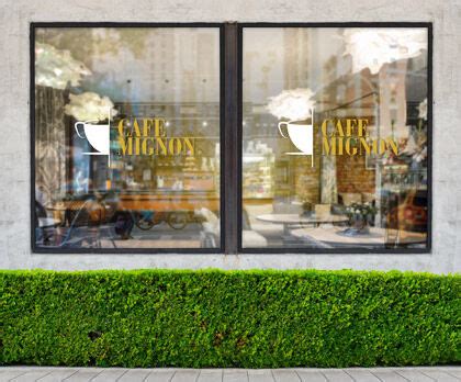 Using Glass Window Decals For Business Identity