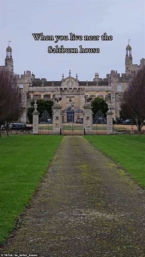 Saltburn Fans Are Flocking To The Stunning Stately Home Where The