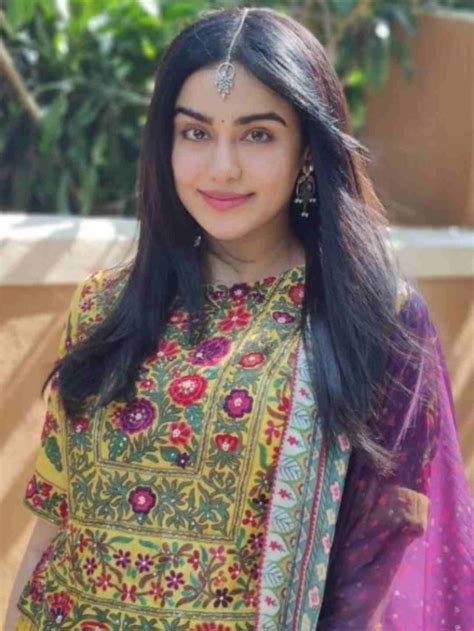 Adah Sharma In Yellow Lehenga Begins Shoot For Upcoming Film