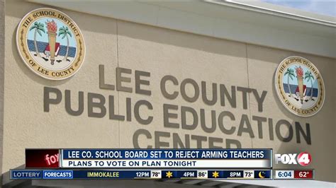 No guns for teachers in Lee County